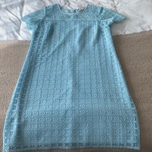 Light Blue Lace Loft Dress
